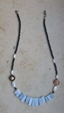 Halskette perlenkette edelstei gebraucht kaufen  Bonn