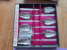 Oneidacraft dessert spoons for sale  TAUNTON