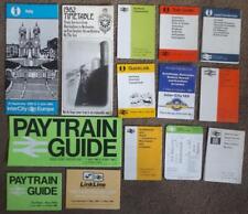 1980 railway timetables for sale  DONCASTER