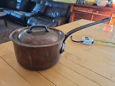 Used, Vintage Copper Pot with Lid Marked Made In France Heavy for sale  Shipping to South Africa