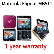 Teléfono inteligente original Motorola Flipout MB511 MB-511 3G QWERTY teléfono móvil segunda mano  Embacar hacia Argentina