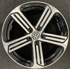 RODA DE LIGA LEVE GENUÍNA VOLKSWAGEN GOLF R CADIZ MK7/6 18" POLEGADAS PRETA/POLONESA ÚNICA comprar usado  Enviando para Brazil