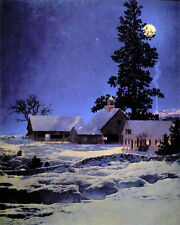 Maxfield parrish moonlight for sale  Cambria