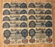Lot germany banknotes. for sale  READING