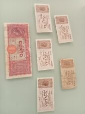 Lotto banconote italiane usato  Sant Anastasia