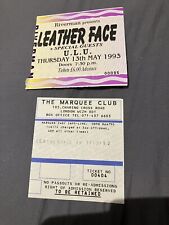 Vintage leatherface concert for sale  SUDBURY