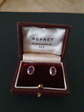 Asprey gold amethyst for sale  LONDON