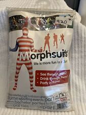 Morphsuits XL Adult 5’10” - 6’3” Body Suit Red White Blue Flag Stars Stripes for sale  Shipping to South Africa
