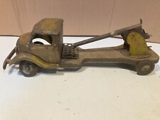 Vintage 1930 Kingsbury Toys Pressed Steel Artillery Cannon Truck for restore for sale  Shipping to South Africa