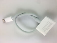 Original Apple Lightning to 30-pin Adapter Cable Genuine OEM analog audio output, used for sale  Shipping to South Africa