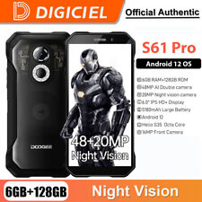 Rugged Smartphone DOOGEE S61 Pro 64GB/128GB Android12 Cellulari Impermeabile NFC usato  Spedire a Italy