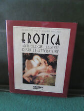 Livre erotica anthlologie d'occasion  Saint-Malo