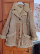 Vintage sheepskin coat for sale  SHEFFIELD