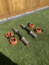 Mirafit olympic dumbbell for sale  TAUNTON