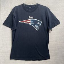 Camisa de fútbol americano azul de la NFL cuello redondo algodón azul algodón grande de los New England Patriots segunda mano  Embacar hacia Argentina
