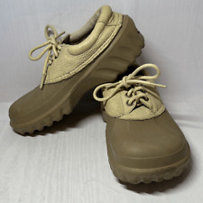 Crocs Axle All Terrain Rubber Duck Boat Leather Shoes size 5 for sale  Shipping to South Africa