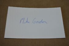 Mike gordon signed for sale  Willoughby