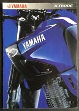 Folleto de ventas de motocicletas Yamaha XT600E C2002 #3MC-0107005-02E segunda mano  Embacar hacia Argentina