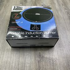 Elite Platinum - Queimador de Cooktop Portátil de Indução 7" - Azul comprar usado  Enviando para Brazil