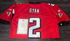 Camiseta REEBOK Atlanta Falcons autêntica assinada por Matt Ryan vermelha em campo nova com etiquetas GG certificado de autenticidade comprar usado  Enviando para Brazil