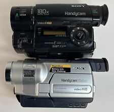 Sony Video Camera Recorder Model CCD-TRV118 & CCD-TR416 Sony Handycams As Is, used for sale  Shipping to South Africa
