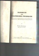 Handbuch galenischen pharmazie gebraucht kaufen  Deutschland