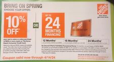 Used, Home depot coupon for sale  Chicago