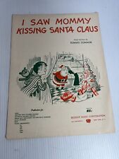 Usado, Partituras - I Saw Mommy Kissing Santa Claus - 1952 Original / Rara e Exclusiva comprar usado  Enviando para Brazil
