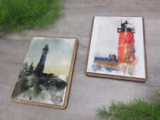 Set ceramic lighthouse for sale  Portage