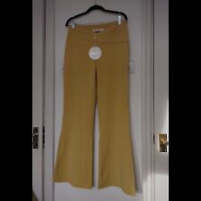 Yellow flared trousers for sale  SHAFTESBURY
