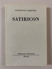 Petronio arbitro satiricon usato  Palermo