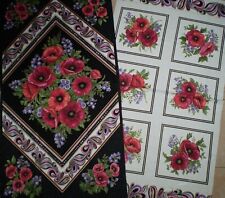 Panels amazing poppies. for sale  WOLVERHAMPTON