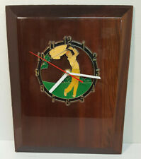 Golfer clock beautiful for sale  Mount Airy