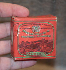 Caixa antiga vintage de espingarda de caça em pó PMB Barcarena caixa vazia vermelha comprar usado  Enviando para Brazil