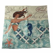 Mermaid pillow cover for sale  Cary