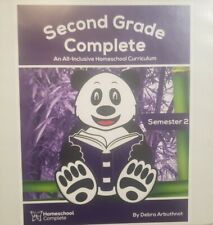 Currículo completo de ensino doméstico com tudo incluído da segunda série: segundo semestre.  Usado comprar usado  Enviando para Brazil