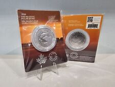 Coincard 1 OZ Srebrna moneta : Majestic Polar Bear 5 $ Kanada 2024 na sprzedaż  Wysyłka do Poland
