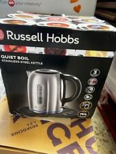 Russell Hobbs Stainless Steel Quiet Boil Kettle, 1.7L, 3kW Rapid Boil - 20460 for sale  Shipping to South Africa