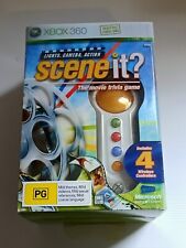 Scene It? Luzes, câmera, controles sem fio de ação + jogo in a box XBOX 360 PAL comprar usado  Enviando para Brazil