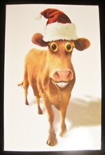 christmas cards cow for sale  Western Springs