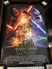 Star Wars O Despertar da Força - Pôster Original Disney Movie Rewards - 27x40 comprar usado  Enviando para Brazil