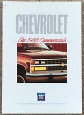 Chevrolet commercials sales for sale  LEICESTER