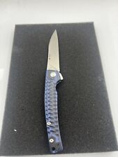 Kizer Splinter EDC Pocket Knife Lightweight N690 Black Blue G10 Tomcat With Box, used for sale  Shipping to South Africa