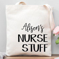 Personalised nurse tote for sale  SWINDON