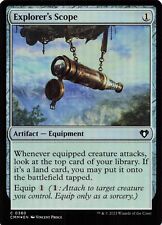 Magic The Gathering - Explorer's Scope Foil CMM #380 for sale  Shipping to South Africa