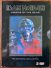 DVD Visions of the Beast Iron Maiden história visual completa música rock metal comprar usado  Enviando para Brazil