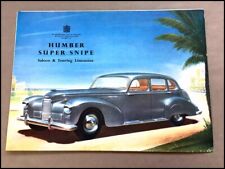 1950 humber super for sale  Red Wing