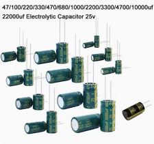 Capacitor eletrolítico 25v 47/100/220/330/470/680/1000/2200/3300/4700/10000uf, usado comprar usado  Enviando para Brazil
