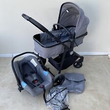 Kinderkraft Juli 3 in 1 Pushchair Travel System (Grey) Rrp £269, used for sale  Shipping to South Africa