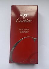 MUST DE CARTIER by Cartier eau de toilette spray 100 ml caja dentada sin celofán segunda mano  Embacar hacia Mexico